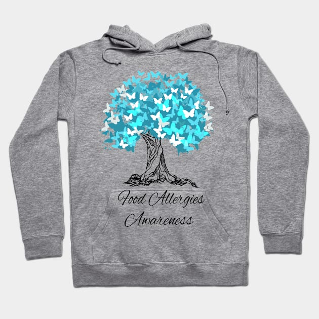 Food Allergy Awareness Hoodie by MerchAndrey